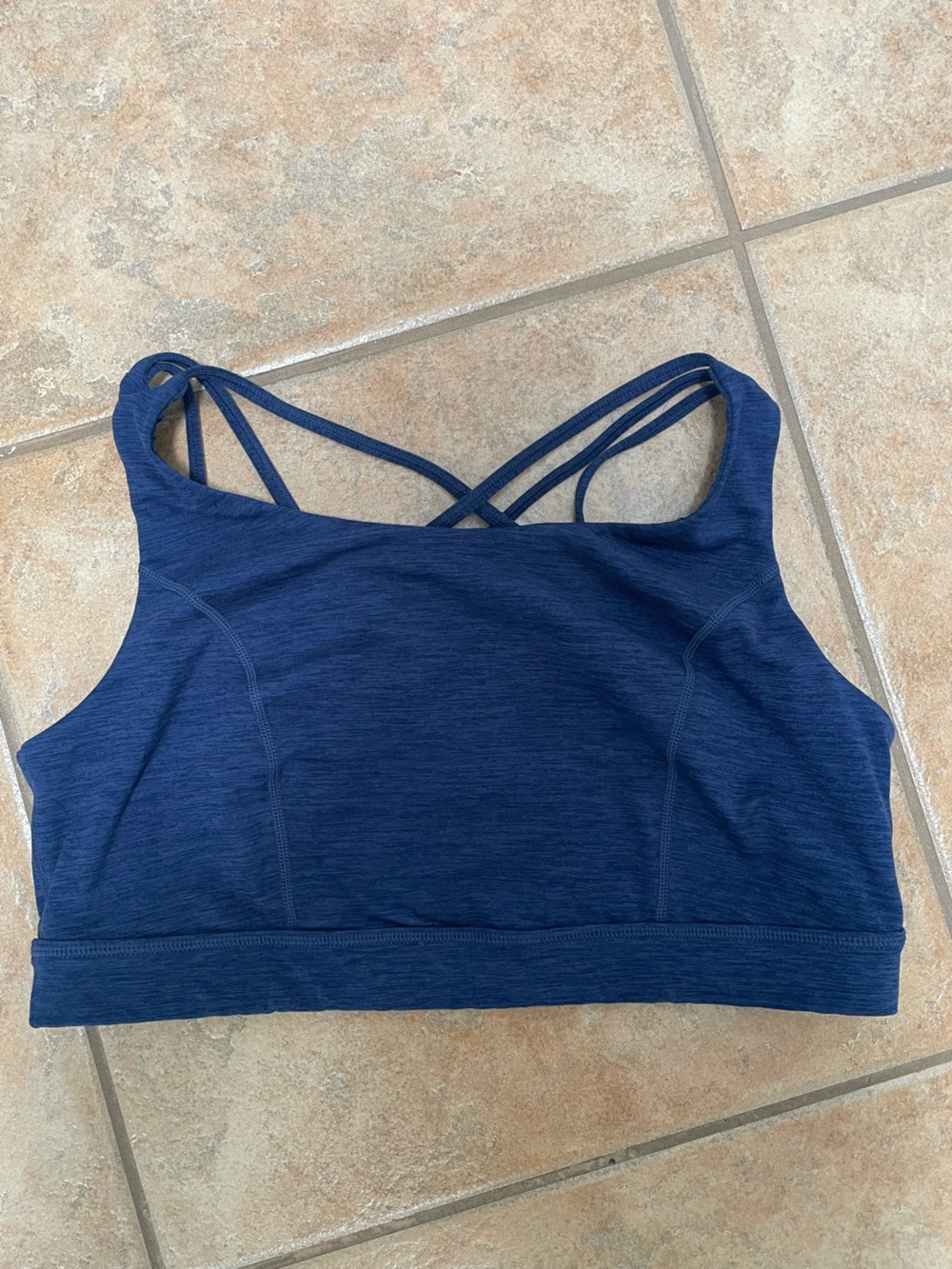 torrid Navy Cross-Back Sports Bralette